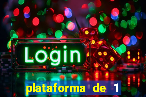plataforma de 1 real fortune tiger